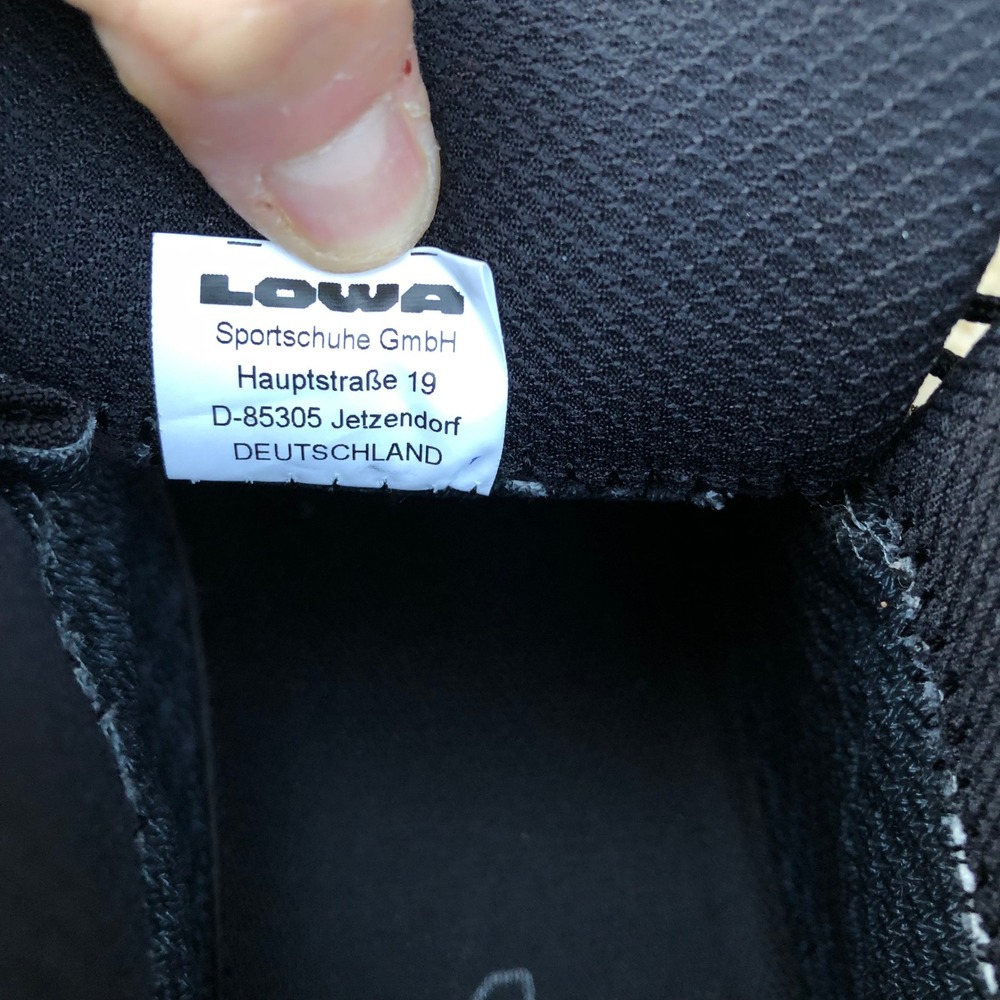 Lowa GoreTex Mid Hiking Boots Men 14 Merger GTX Black Tactical Waterproof 310430 - Picture 14 of 16